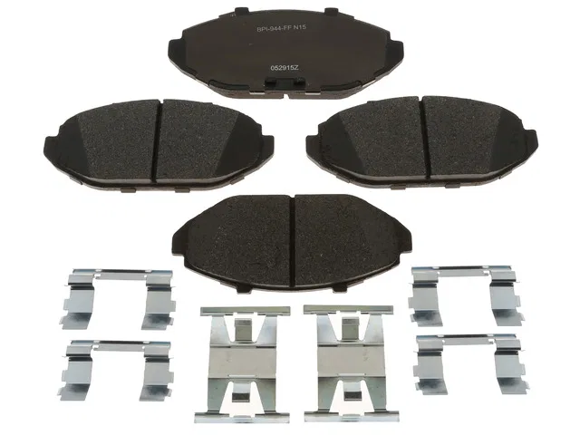 MGD748MH – R/M BRAKES Brake Pad, OE Replacement Metallic Includes Mounting Hardware